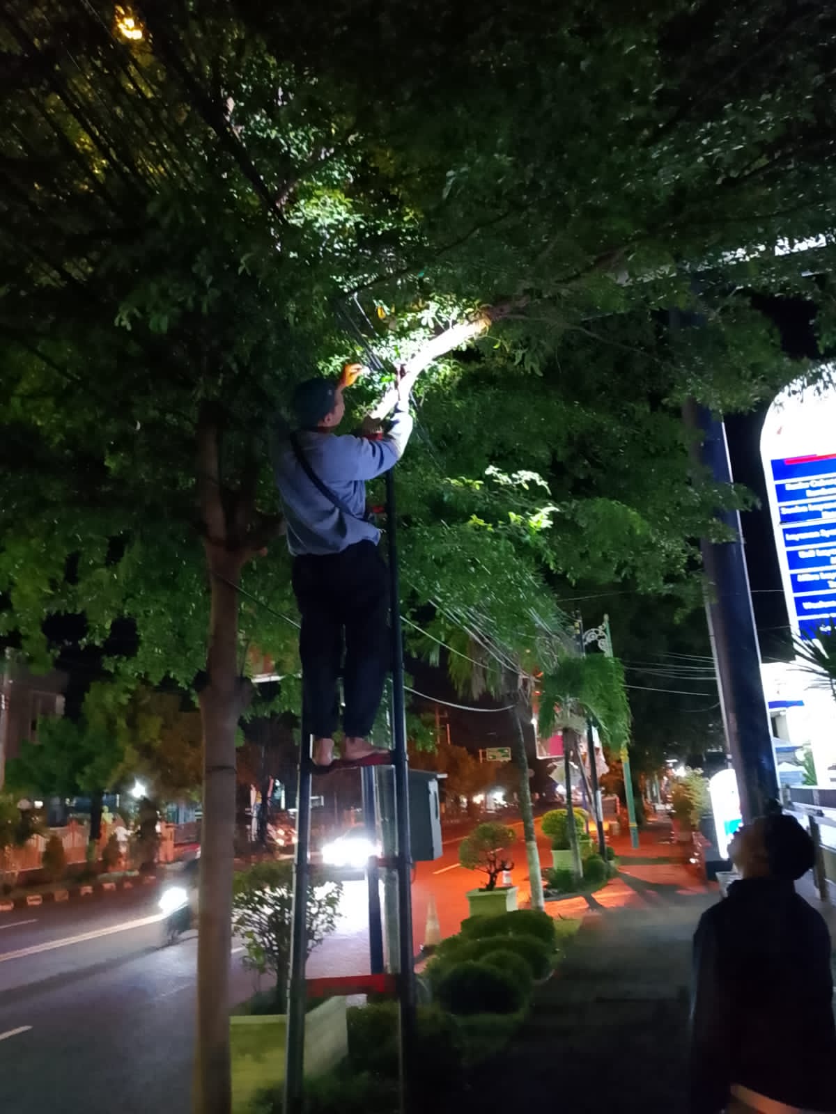 Pejuang Sinyal: Dedikasi Tanpa Batas Teknisi Lapangan CV Haansiro dari Pagi hingga Larut Malam